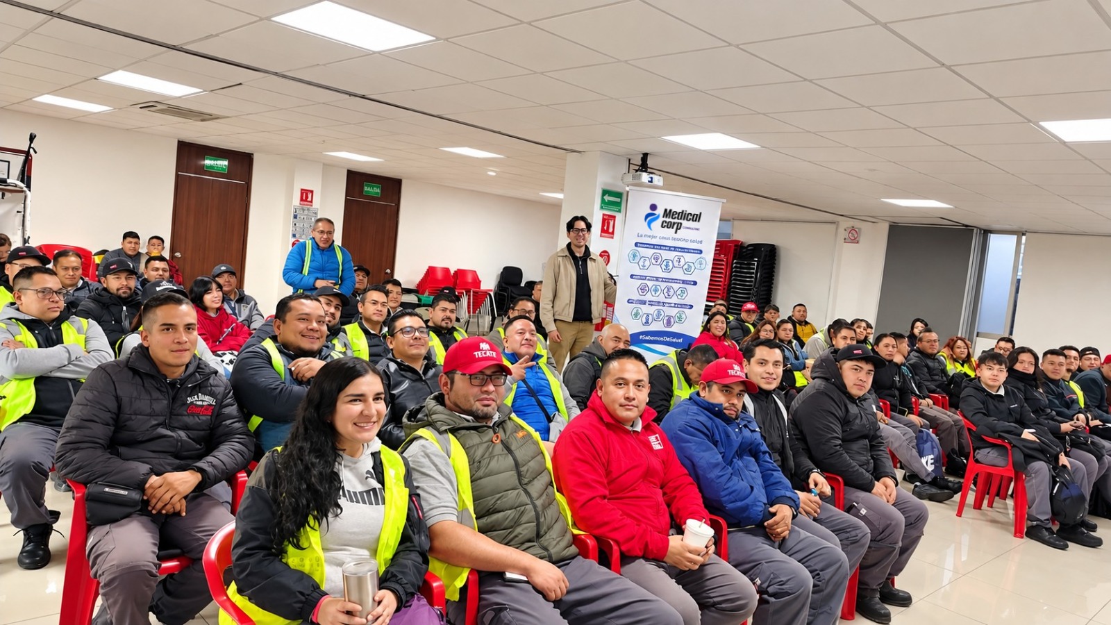 Feria de salud corporativa organizada por Medical Corp