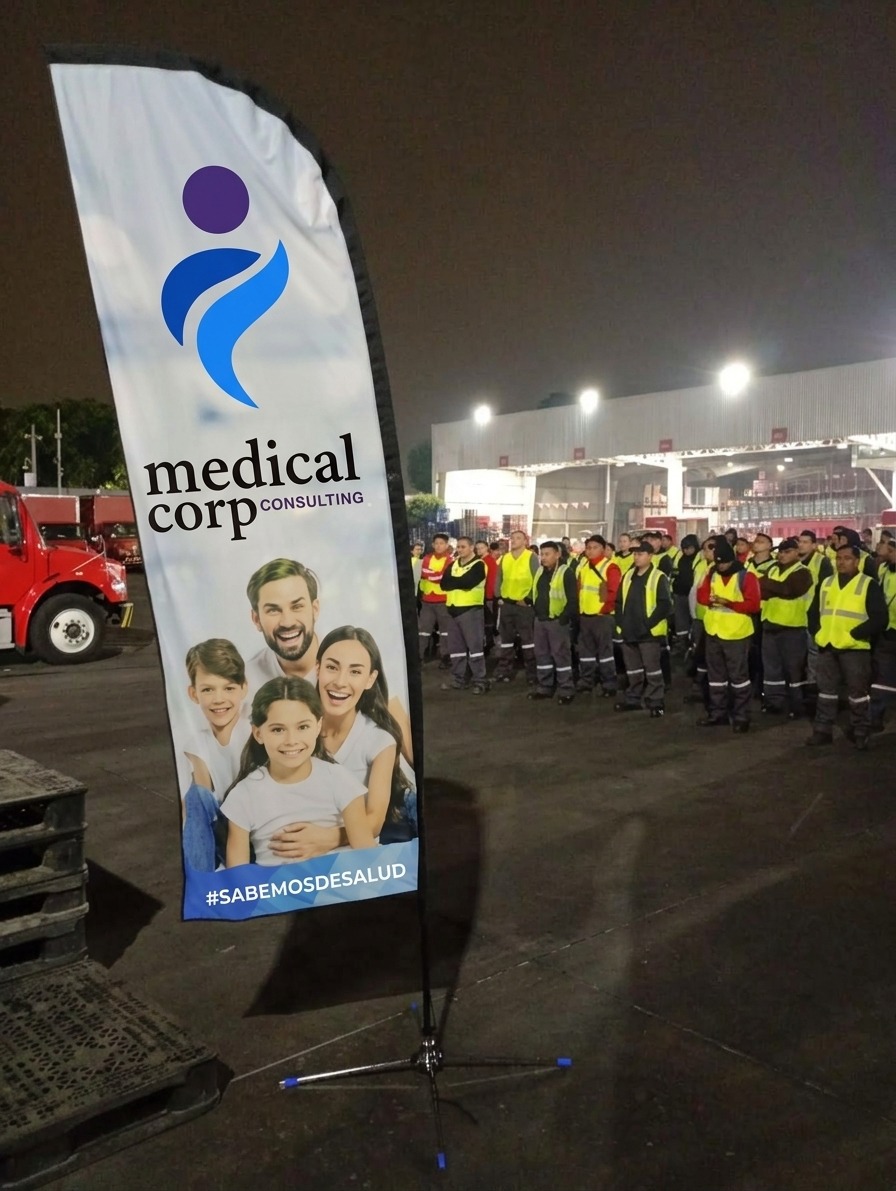 Feria de salud corporativa organizada por Medical Corp